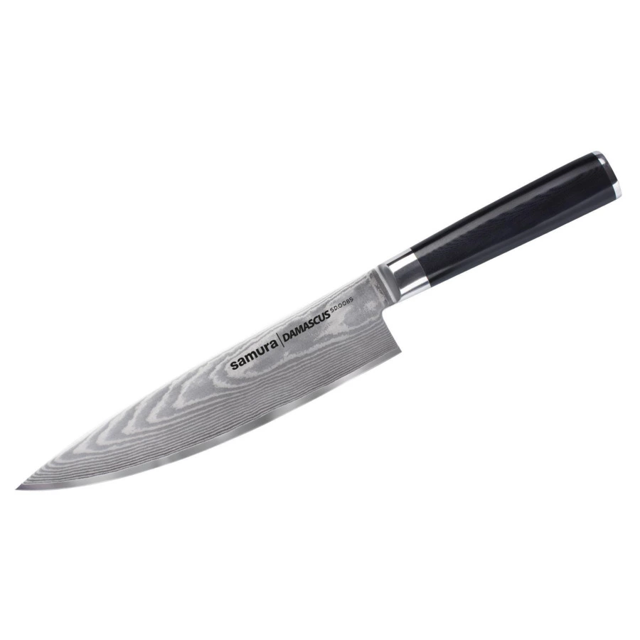 Нож кухонный Samura Damascus Шеф 20 см, сталь нержавеющая