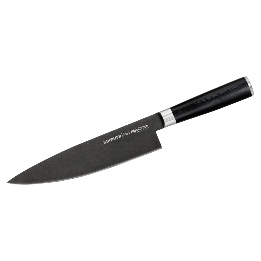 Набор кухонных ножей Samura Mo-V Stonewash 3 шт, сталь нержавеющая