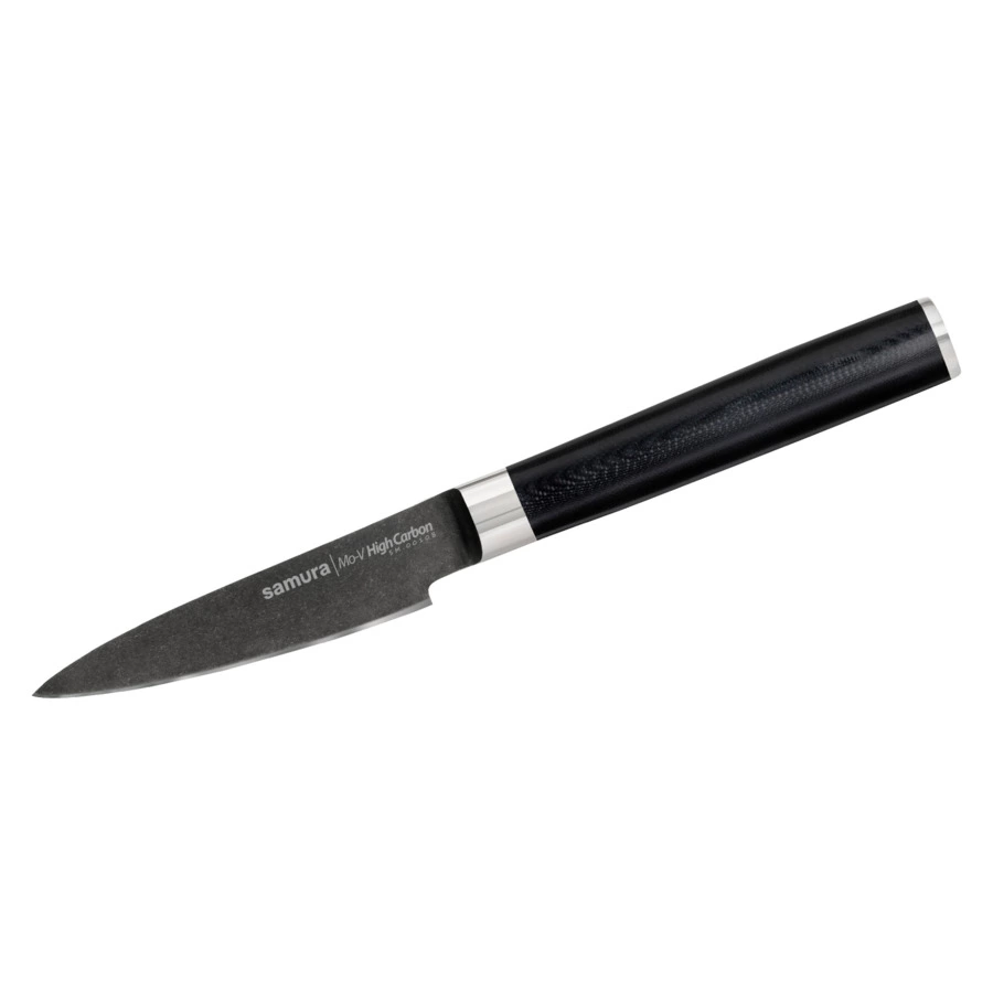 Набор кухонных ножей Samura Mo-V Stonewash 3 шт, сталь нержавеющая