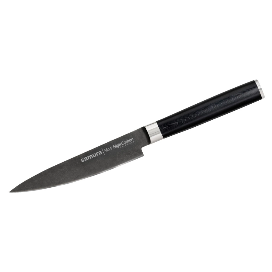 Набор кухонных ножей Samura Mo-V Stonewash 3 шт, сталь нержавеющая