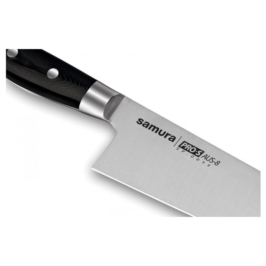 Нож кухонный Samura Pro-S Сантоку 18 см, сталь нержавеющая