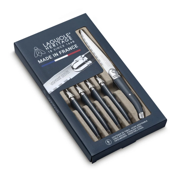 Набор столовых ножей Tarrerias Bonjean Laguiole Heritage 6 шт, сталь