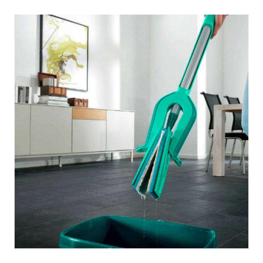 Швабра хозяйственная для пола с телескопической ручкой Leifheit PICOBELLO PLUS M