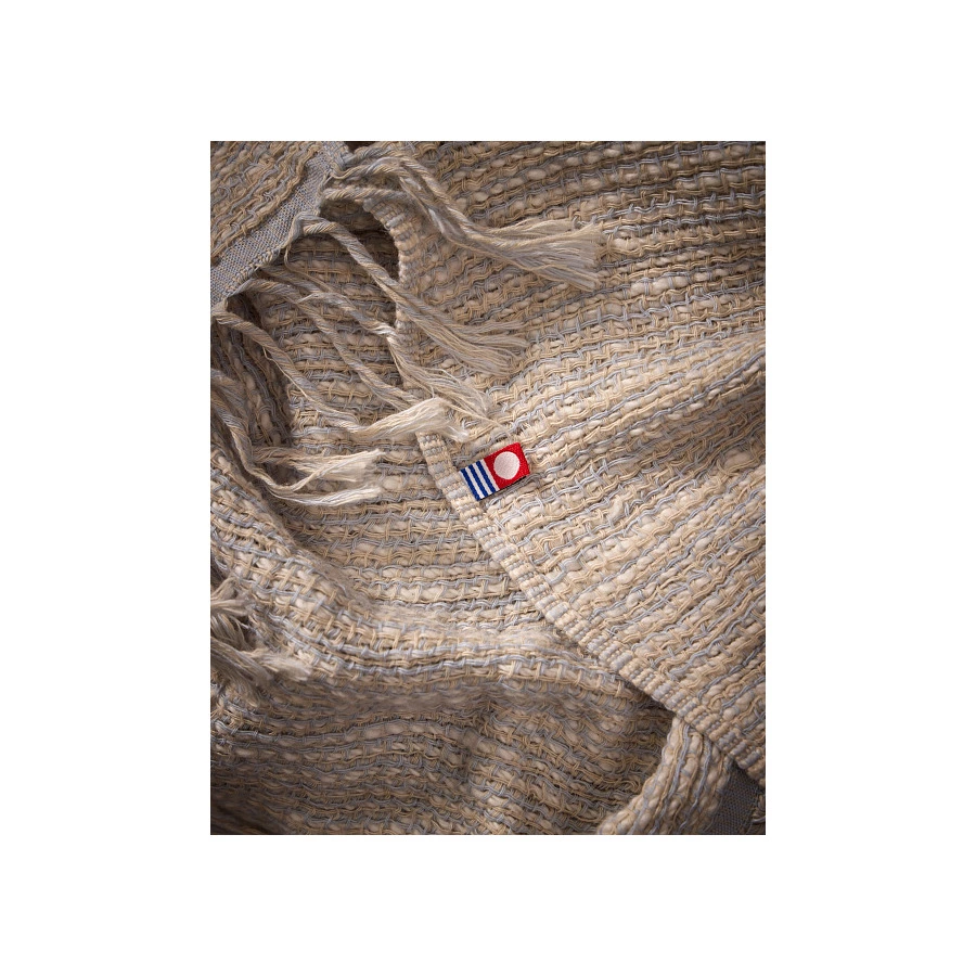 Плед из хлопка Imabari towel Japan 165х76 см, хлопок, голубой