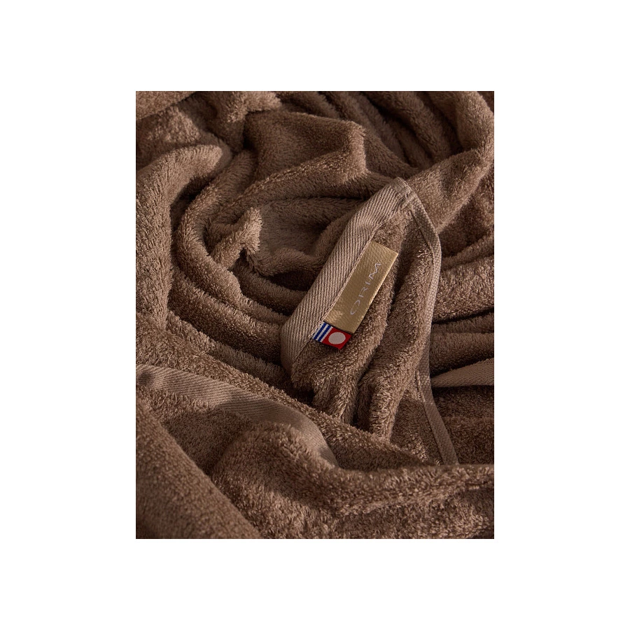 Полотенце для рук Imabari towel Japan Антистресс 32х32 см, хлопок, коричневый