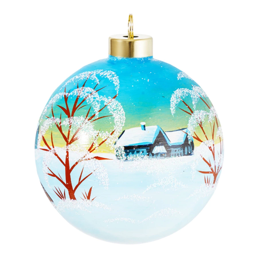 Набор елочных игрушек Decor de Table Мальчик Девочка 2 шт, стекло, п/к