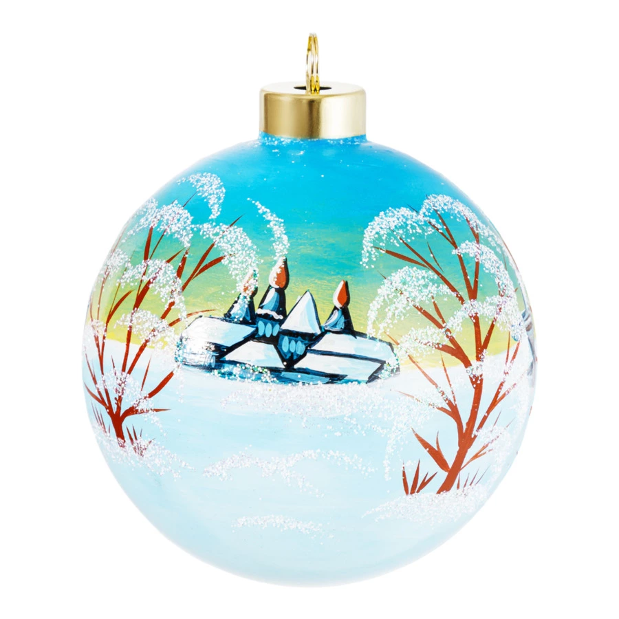 Набор елочных игрушек Decor de Table Мальчик Девочка 2 шт, стекло, п/к