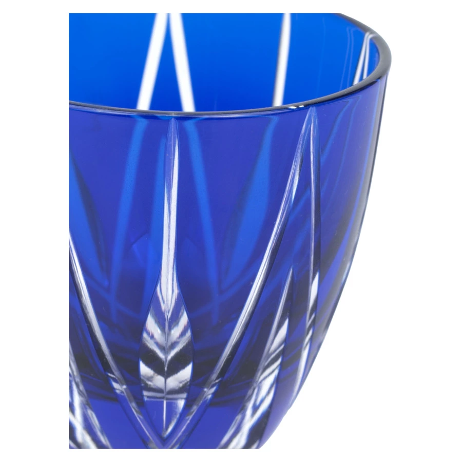 Рюмка Tajima Glass Мерцание звезды 75 мл, стекло, лазурная, белая шкатулка