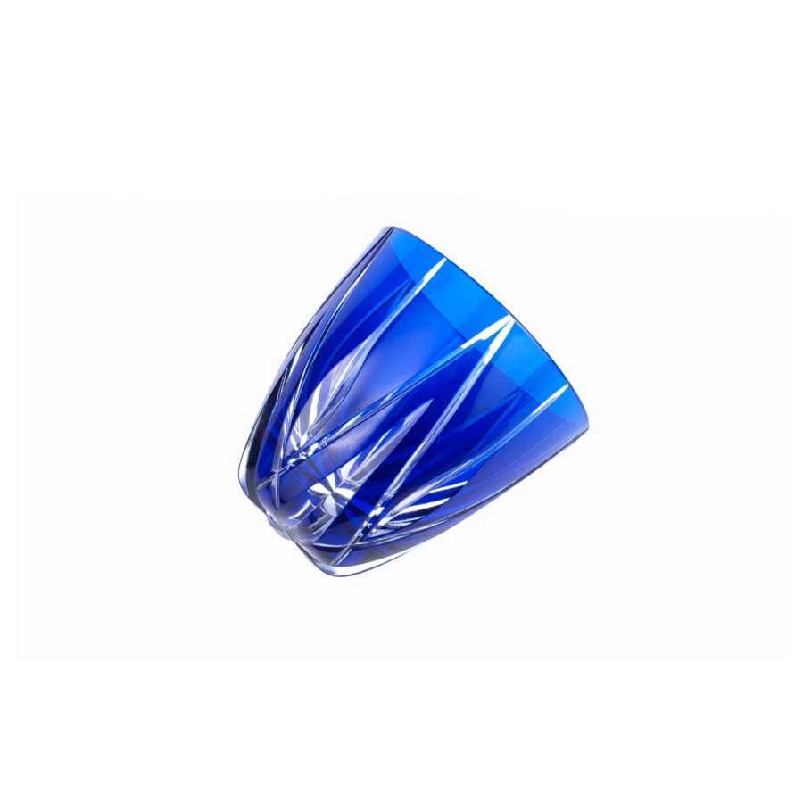 Рюмка Tajima Glass Мерцание звезды 75 мл, стекло, лазурная, белая шкатулка