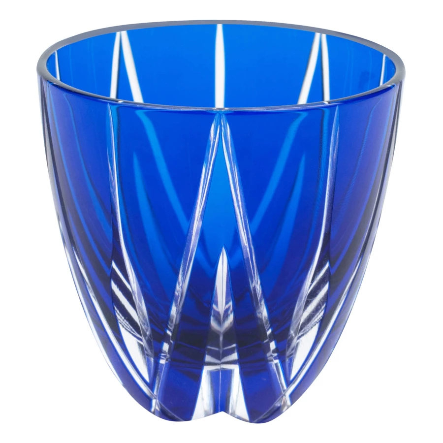 Рюмка Tajima Glass Мерцание звезды 75 мл, стекло, лазурная, белая шкатулка