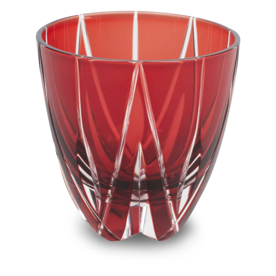 Рюмка Tajima Glass Мерцание звезды 75 мл, стекло, медно-красная, белая шкатулка