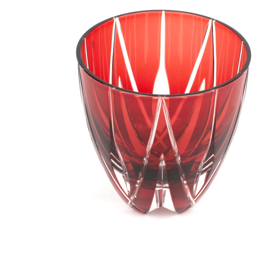 Рюмка Tajima Glass Мерцание звезды 75 мл, стекло, медно-красная, белая шкатулка