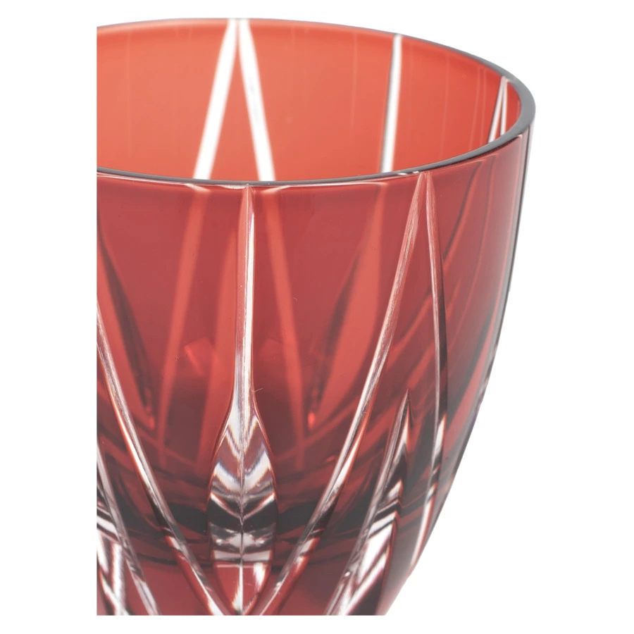 Рюмка Tajima Glass Мерцание звезды 75 мл, стекло, медно-красная, белая шкатулка