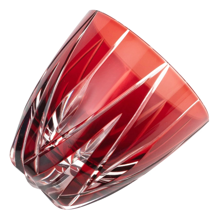 Рюмка Tajima Glass Мерцание звезды 75 мл, стекло, медно-красная, белая шкатулка