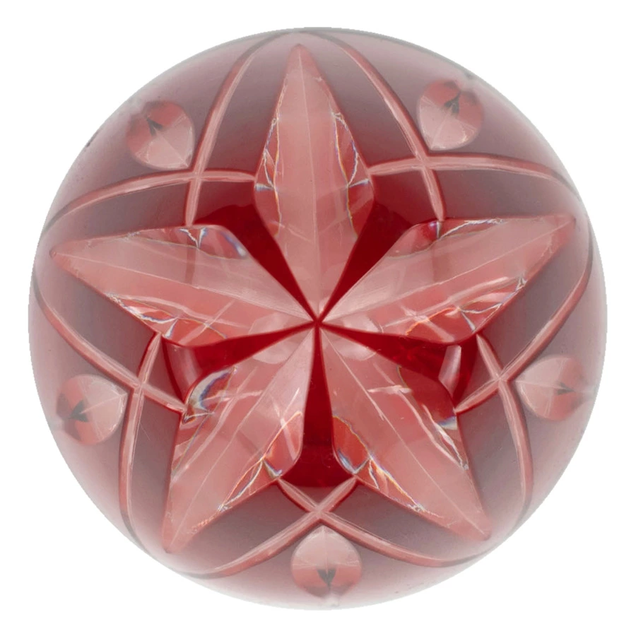 Рюмка Tajima Glass Мерцание звезды 75 мл, стекло, медно-красная, белая шкатулка