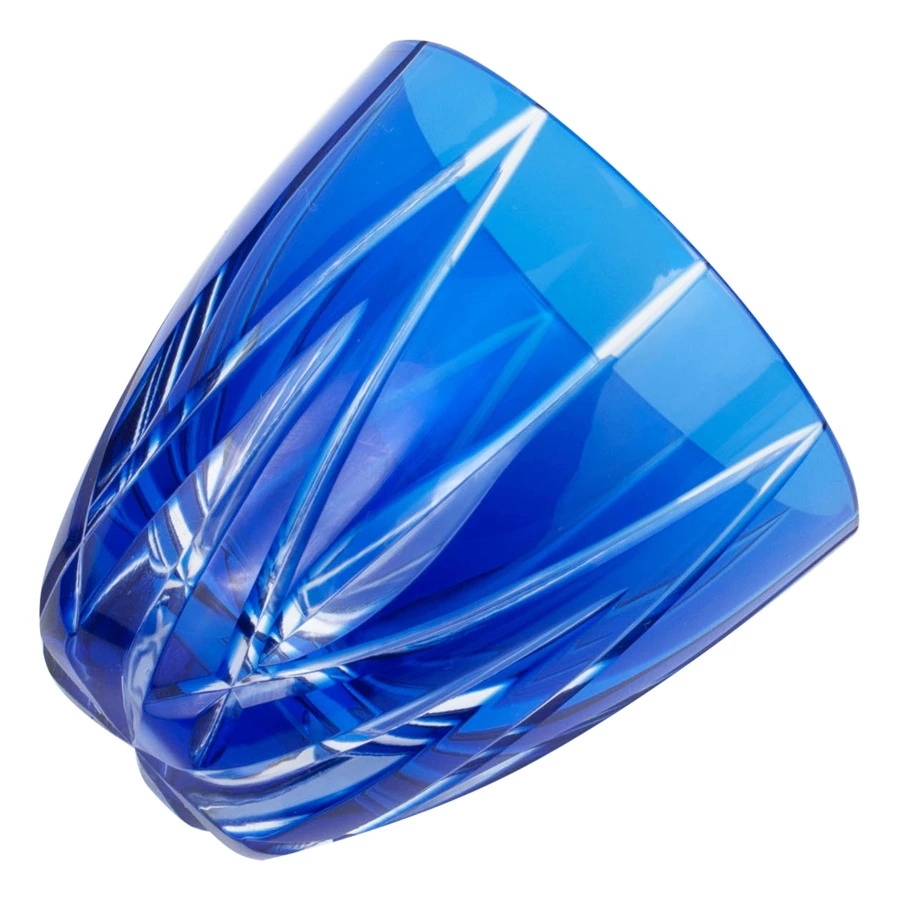 Рюмка Tajima Glass Мерцание звезды 75 мл, стекло, голубая, белая шкатулка