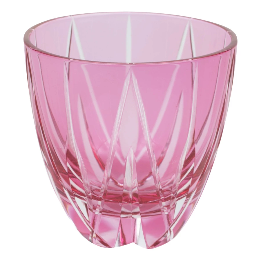 Рюмка Tajima Glass Мерцание звезды 75 мл, стекло, золотисто-красная, белая шкатулка