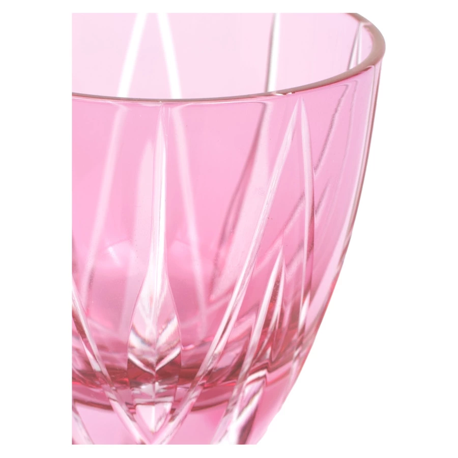 Рюмка Tajima Glass Мерцание звезды 75 мл, стекло, золотисто-красная, белая шкатулка