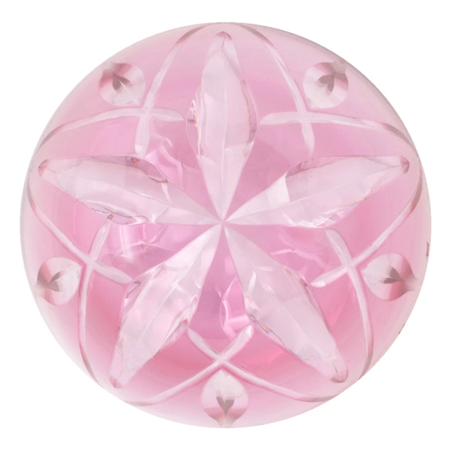 Рюмка Tajima Glass Мерцание звезды 75 мл, стекло, золотисто-красная, белая шкатулка