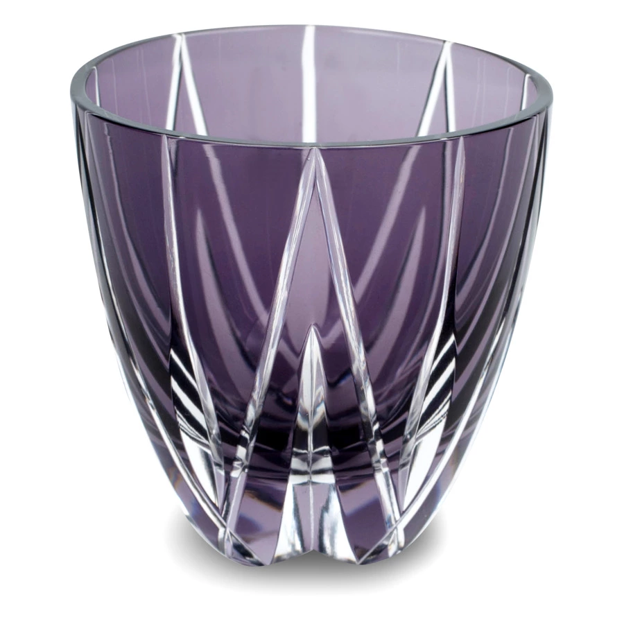 Рюмка Tajima Glass Мерцание звезды 75 мл, стекло, фиолетовая, белая шкатулка