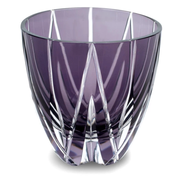 Рюмка Tajima Glass Мерцание звезды 75 мл, стекло, фиолетовая, белая шкатулка