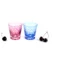 Набор стаканов с узором Ярай Tajima Glass 340 мл, 2 шт, стекло, в деревянной коробке