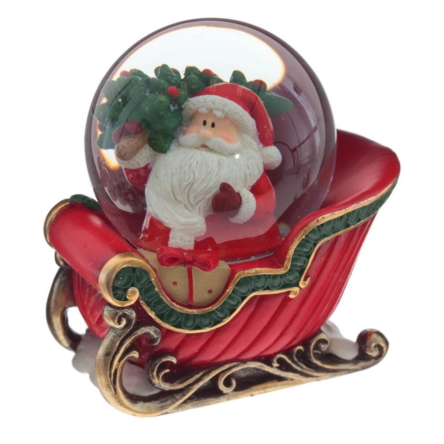 Снежный шар Remeco Дед Мороз D6 см, полимер, стекло