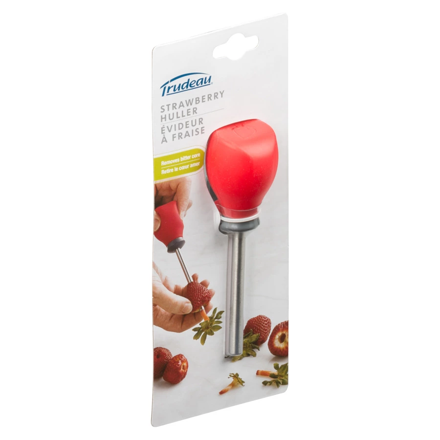 Нож для удаления сердцевины у клубники Trudeau 10 см, сталь нержавеющая