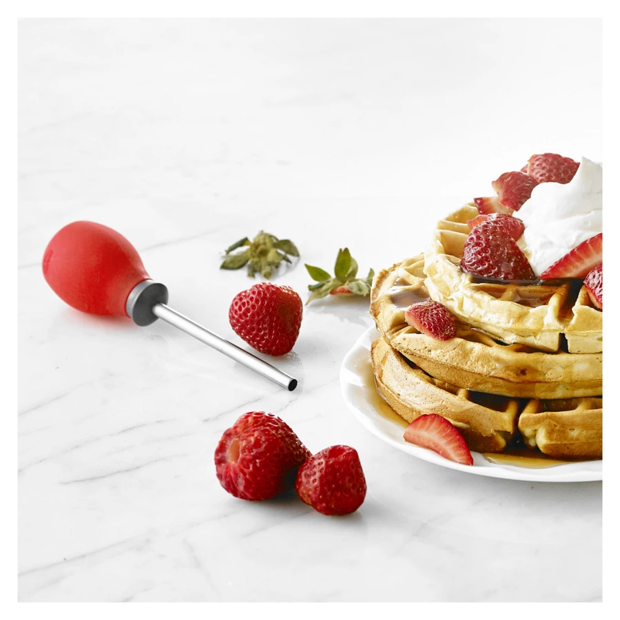 Нож для удаления сердцевины у клубники Trudeau 10 см, сталь нержавеющая