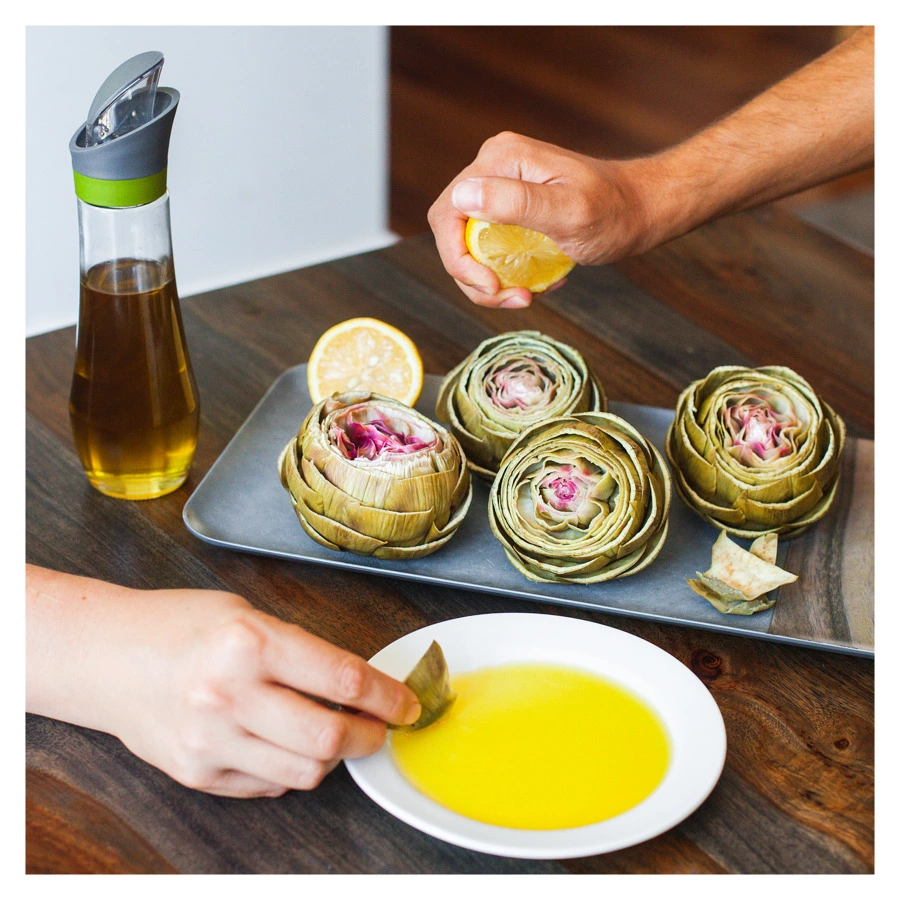 Бутылка для масла с автоматической крышкой Trudeau, стекло