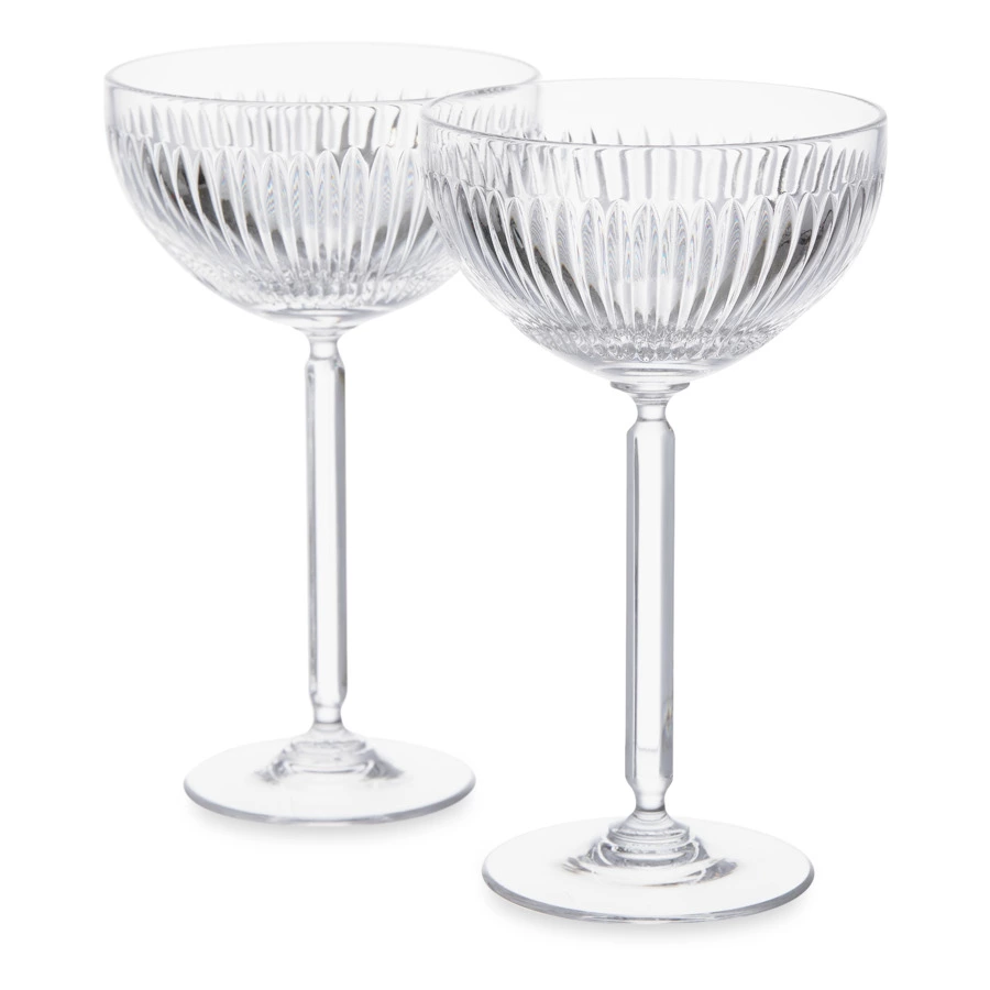 Набор креманок для шампанского Decor de Table Дефанс, 6 шт, хрусталь, прозрачный