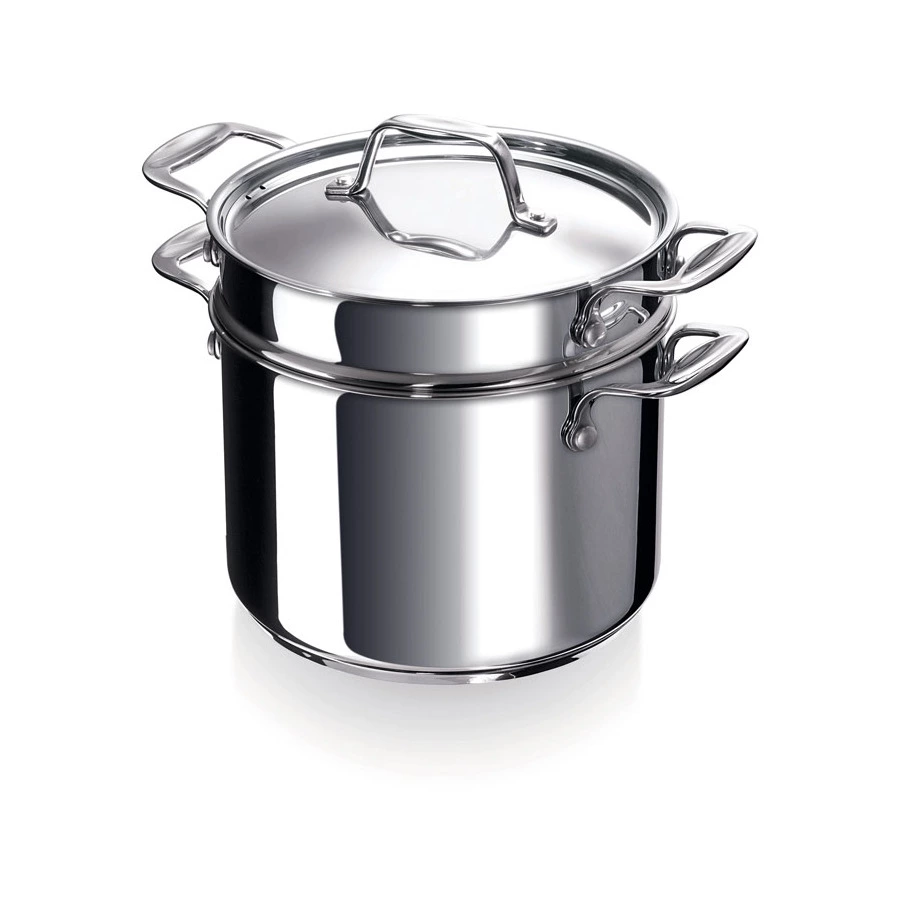 Кастрюля индукционная 2 в 1 для духовки Beka CHEF PASTA FUN 20 см, 4,4 л, сталь нержавеющая-Sale