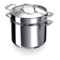 Кастрюля индукционная 2 в 1 для духовки Beka CHEF PASTA FUN 20 см, 4,4 л, сталь нержавеющая-Sale