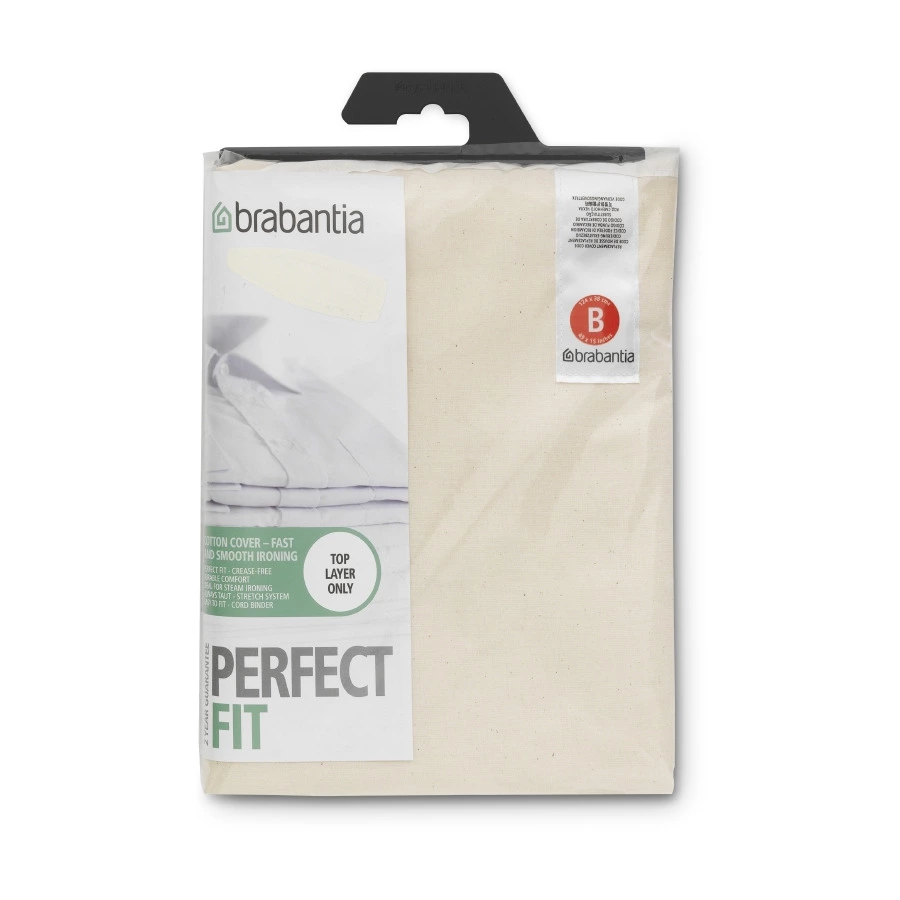 Чехол для гладильной доски Brabantia PerfectFit 124х38см (B)  Экрю, 2 мм поролона-Sale