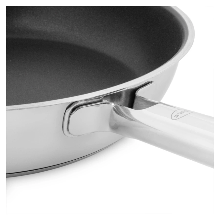 Сковорода антипригарная индукционная Roesle Elegance d 28 см, сталь нержавеющая