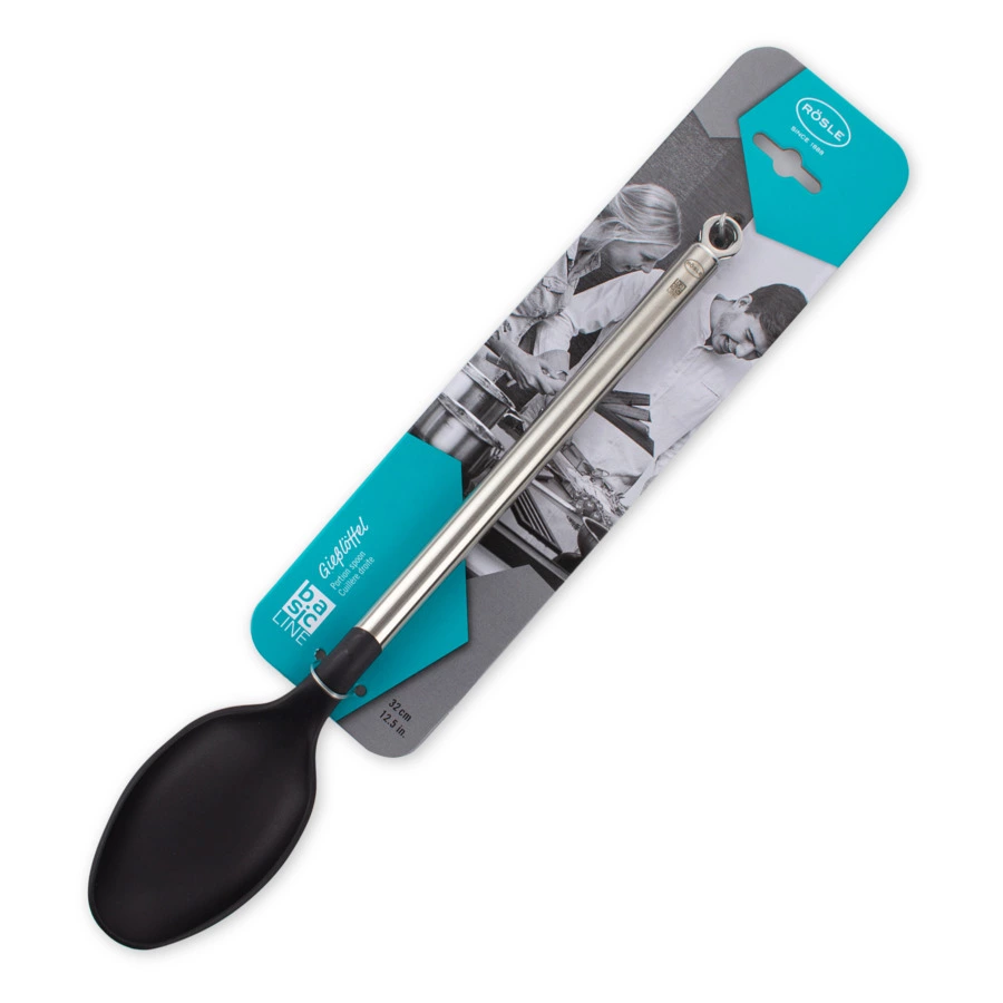 Ложка кухонная Roesle Basic Line 32 см, пластик, сталь нержавеющая