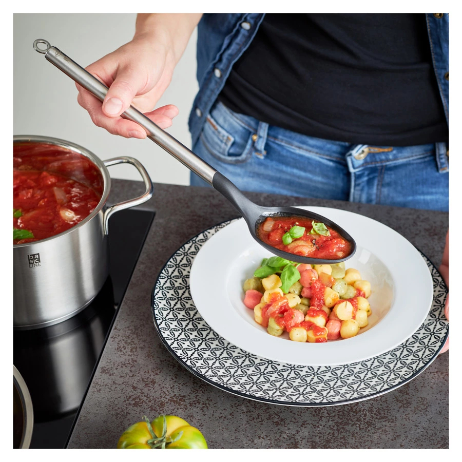 Ложка кухонная Roesle Basic Line 32 см, пластик, сталь нержавеющая