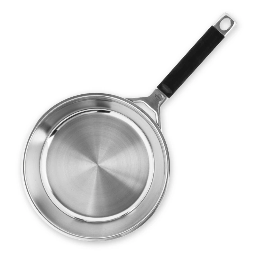 Сковорода универсальная без крышки Roesle Silence PRO 24 см, сталь нержавеющая