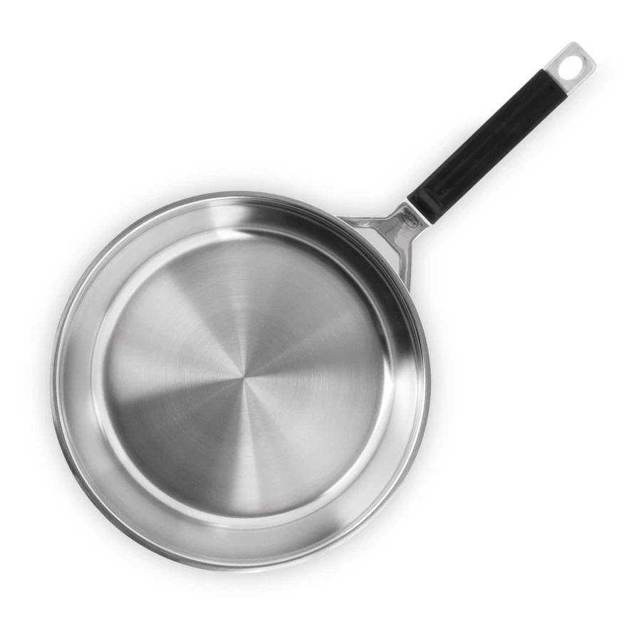 Сковорода универсальная без крышки Roesle Silence PRO 28 см, сталь нержавеющая