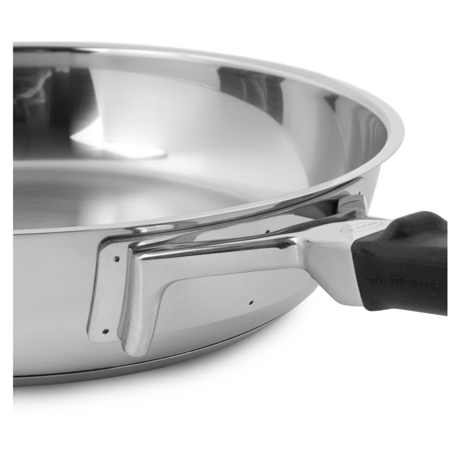 Сковорода универсальная без крышки Roesle Silence PRO 28 см, сталь нержавеющая