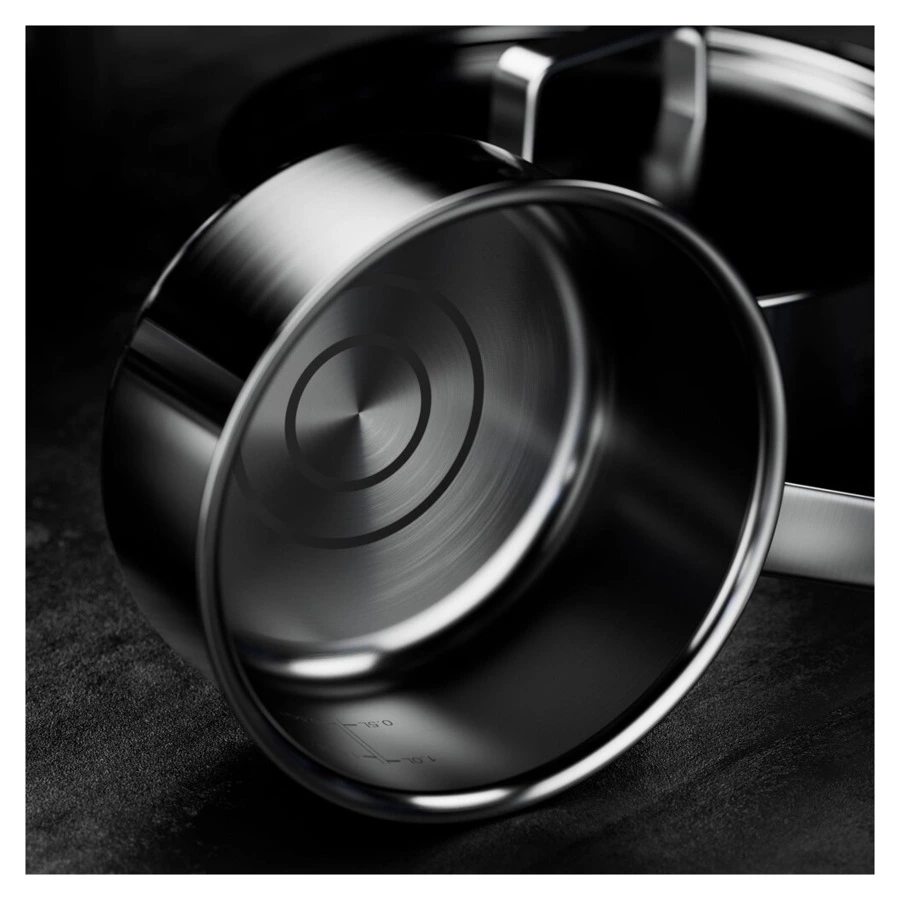 Набор посуды для индукции ELO Limited Edition из 8 предметов, сталь нержавеющая