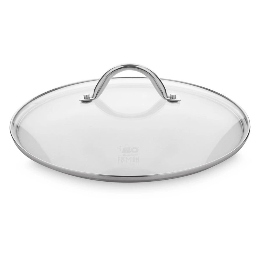 Сотейник со стеклянной крышкой  ELO Relief 28 см, сталь нержавеющая