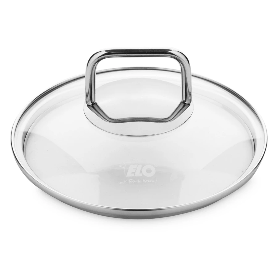 Кастрюля со стеклянной крышкой индукционная ELO Profi Duo Therm 1,6 л, сталь нержавеющая