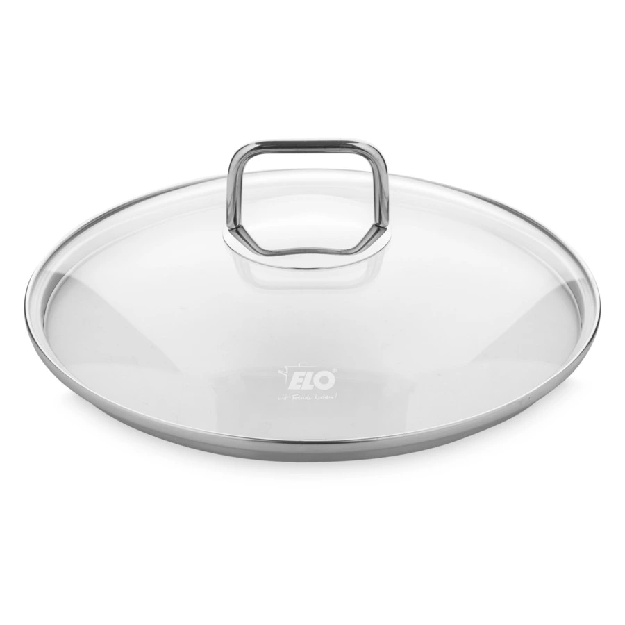 Кастрюля со стеклянной крышкой индукционная ELO Profi Duo Therm 5,3 л, сталь нержавеющая