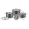 Набор посуды для индукции ELO Twice Select из 7 предметов, сталь нержавеющая