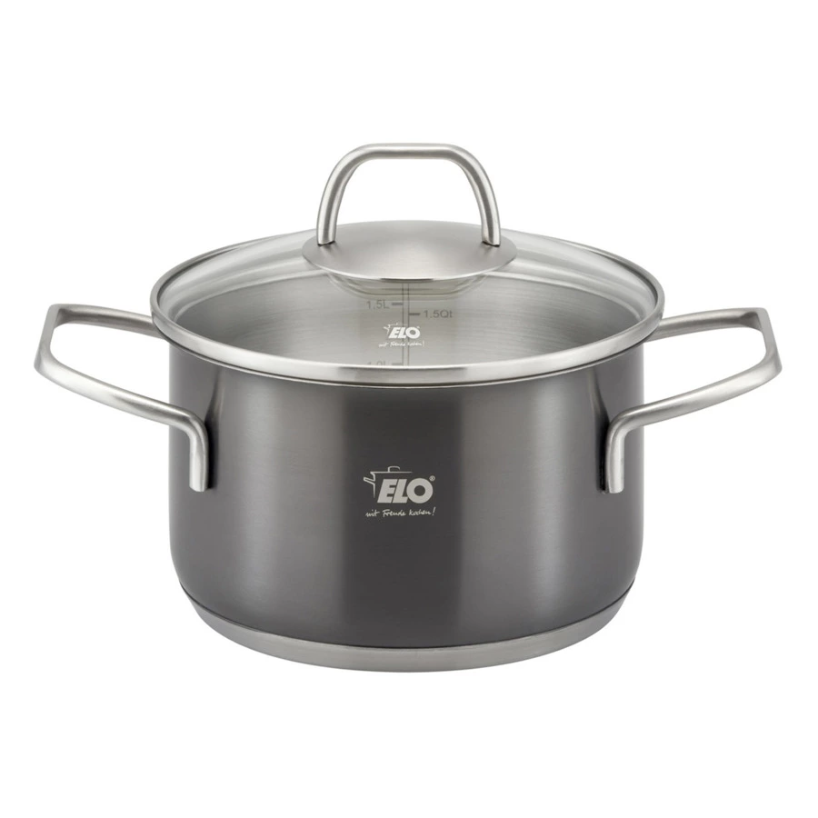 Набор посуды для индукции ELO Twice Select из 7 предметов, сталь нержавеющая