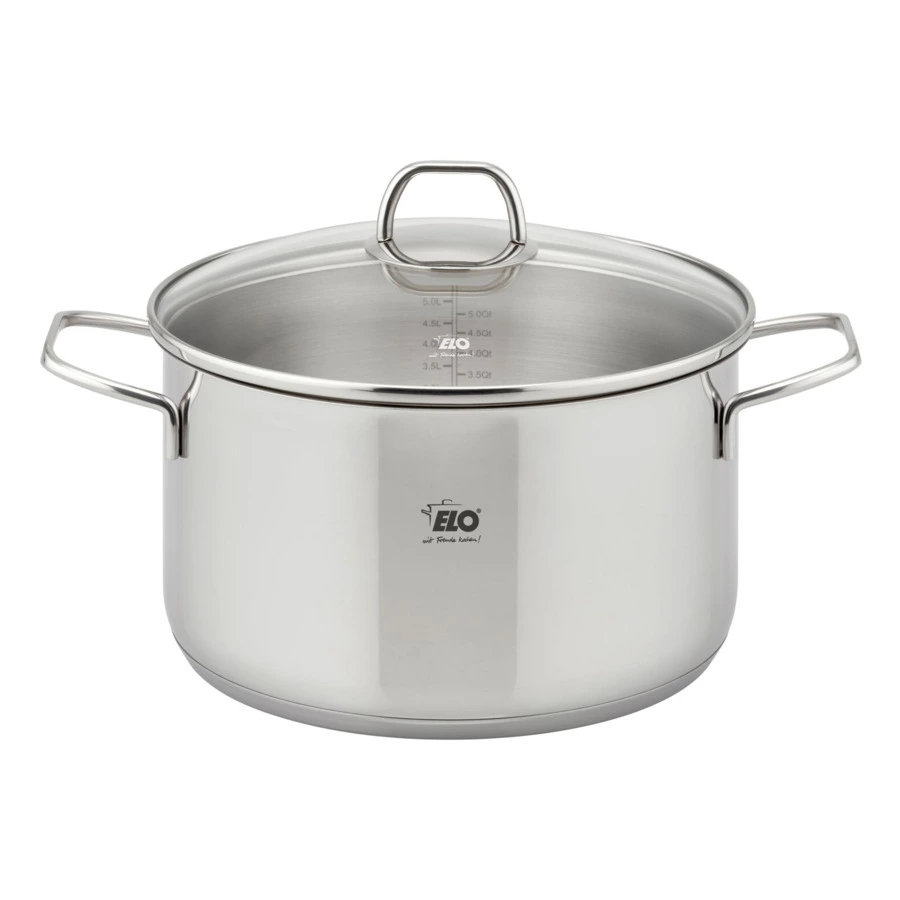 Набор посуды для индукции ELO Twice Select из 7 предметов, сталь нержавеющая