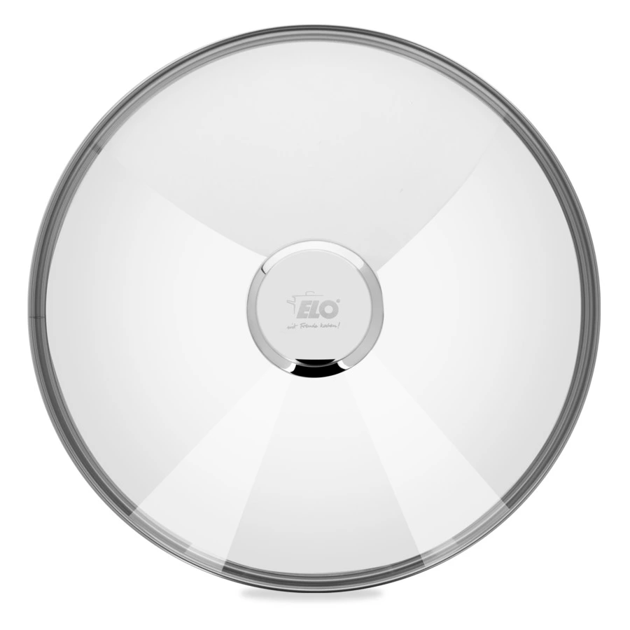 Крышка стеклянная ELO Galant d 28 см, стекло, сталь нержавеющая