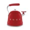 Чайник со свистком SMEG WKF01RD, 2.3 л, красный