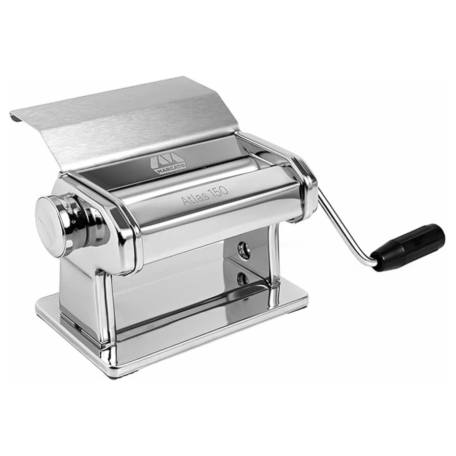 Лапшерезка тестораскатка ручная Marcato Classic ATLAS 150 SLIDER 20,7х18х14,8 см, сталь, алюминий